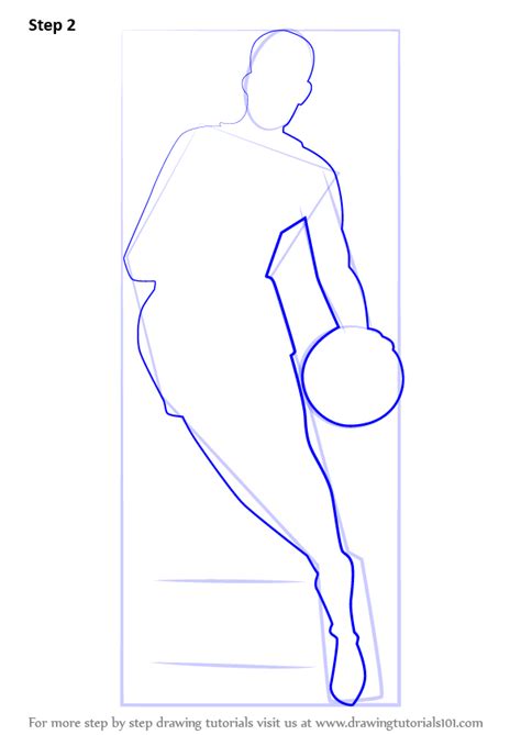 How To Draw Nba Logo Nba Step By Step