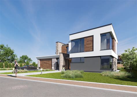 rise residential buildings  behance