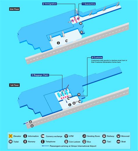 Gimpo International Airport Map