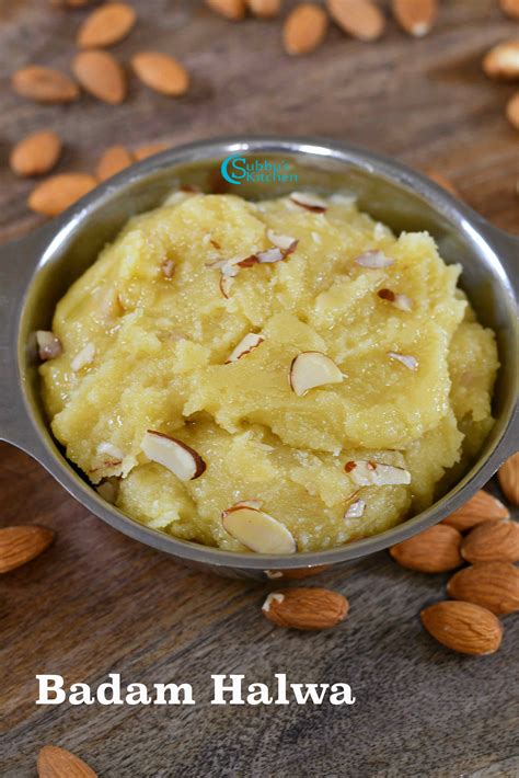 Badam Halwa Almond Halwa Recipe Diwali Sweets Recipe Indian