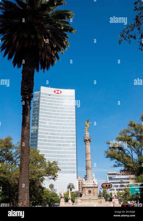 HSBC Tower HQ Mexico City Stock Photo Alamy