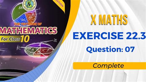 Exercise 22 3 Question 7 Shortcut Method And Coding Method For