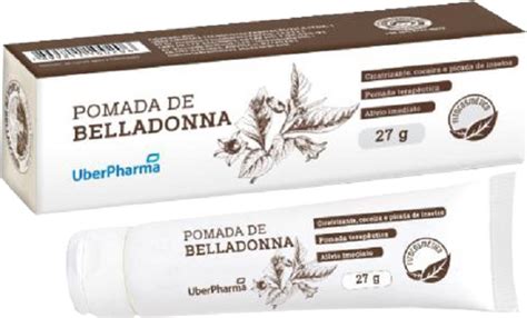 Belladonna Pomada Bellergan 27g Uberpharma Benvitta Saúde