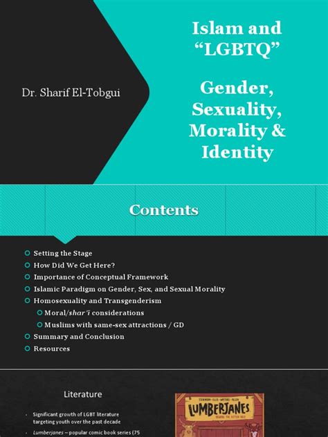 Gender Sexuality Morality And Identity In Islam Dr Sharif El