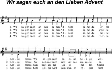 wir sagen euch an den lieben advent akkorde – Bilder und Sprüche