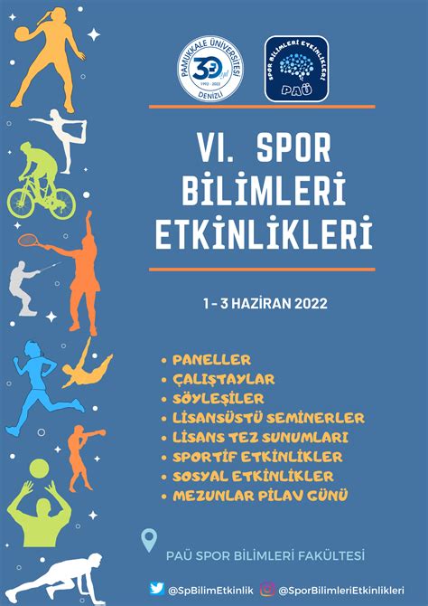 Spor Bilimleri Fak Ltesi Vi Spor Bilimleri Etkinlikleri