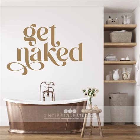 Get Naked Decal Etsy