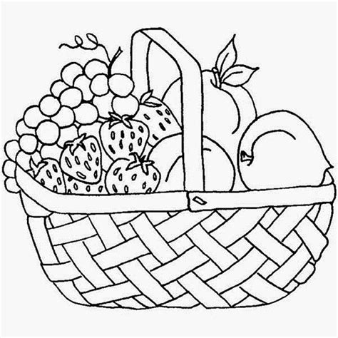 37+ Desenhos de Cestas para Imprimir e Colorir/Pintar
