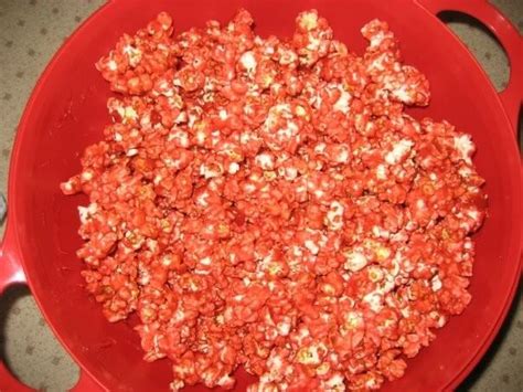 Red Hot Cinnamon Candy Popcorn Recipe | CDKitchen.com