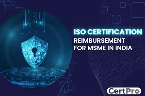 CertPro ISO Certification Reimbursement For MSME In India