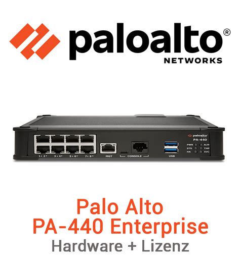 Palo Alto Networks PA-440 ML-Powered Next-Gen Firewall — with 5-Year 24x7 Enterprise Guard & Support Bundle (10G-SFP) (PA-440-BDL-5YR-10G-SFP)