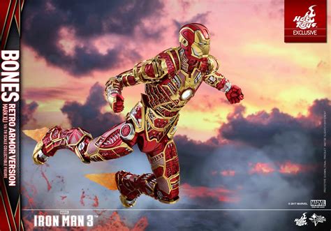 Hot Toys MMS Iron Man Mark XLI Bones Armor Retro Version Hot Toys Complete Checklist