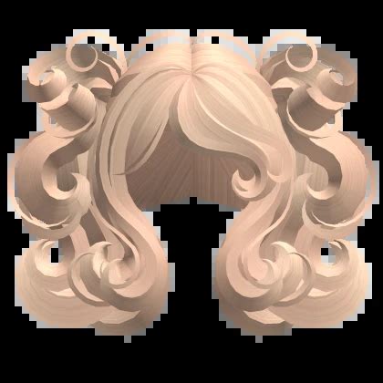 Wispy Fluffy Layered Pigtails Blonde Roblox Item Rolimon S