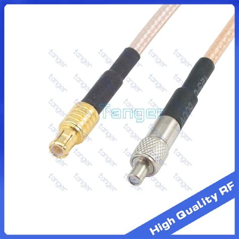 TS9 Female Jack To MCX Male Plug Straight Connector With 20cm 8in 8inch