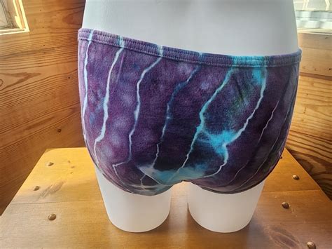 Hand Tie Dyed Bikini Womans Underwear Size 6 Etsy