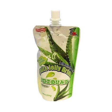 Shirakiku Fruits Jelly Drink With Nata De Coco Aloe Flavor Fl Oz