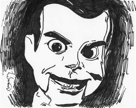 Slappy Goosebumps Drawing At Getdrawings Free Download