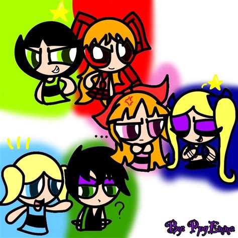 Ppg X Ppnkg — Mixed Couples Power Puff Girls Z Mixed Couples Ppg And Rrb Random Stuff Evil