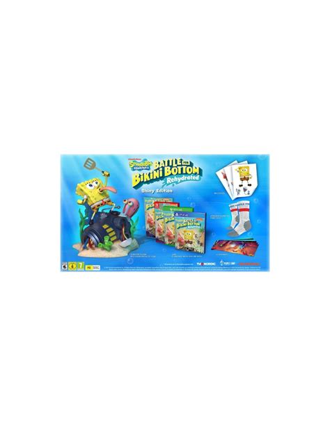 Bob Esponja Battle For Bikini Bottom Rehydrated Shiny Edition Switch Videojuegos De Switch