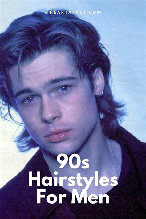 90s Hairstyles Men Rocked Effortlessly Guy Haircuts Long Short Slicked Back Hair 90s