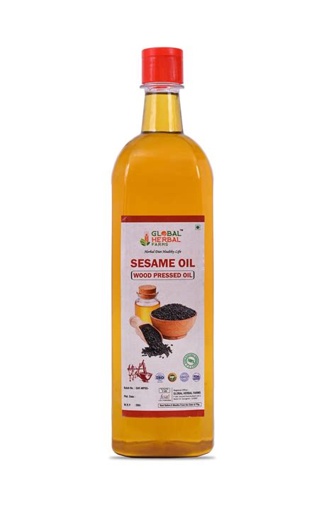 Sesame Oil Black Global Herbal Farms