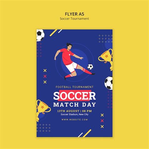 Soccer Party Invitation PSD, High Quality Free PSD Templates for Download