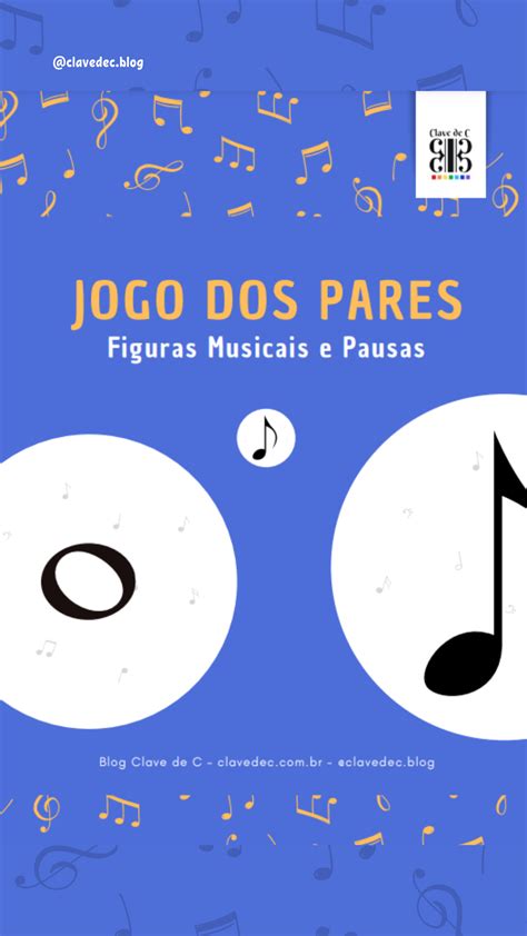 Jogo musical | Jogo dos Pares Figuras Musicais | Figuras musicais ...