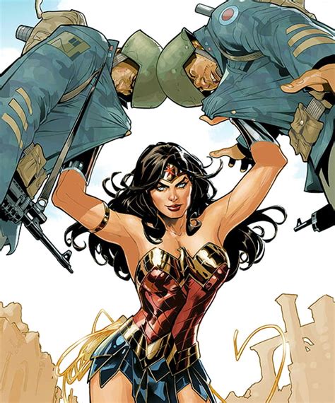 Wonder Woman The Just War Cover Art By Terry Dodson Gag