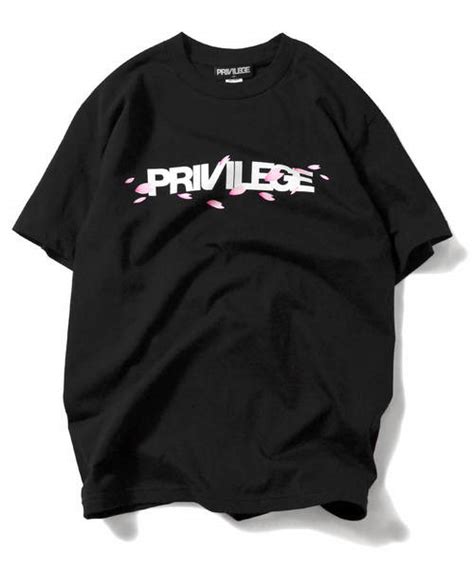 Privilege（プリビレッジ）の「プリビレッジ Privilege サクラ コア ロゴ 半袖 Tシャツ Sakura Core