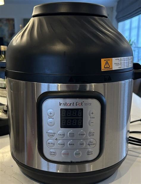 Instant Pot Duo Crisp L In Air Fryer And Multi Pressure Cooker Ebay