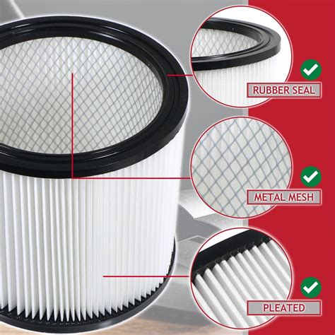 Wet Dry Filter For SHOP VAC Vacuum 90304 9030408 9030411 9030427