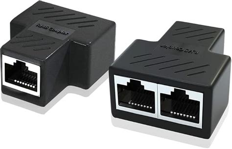 Ethernet Splitter Rj45 Splitter Adapter Lan Network