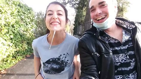 Risky Blowjob With Cum In Mouth Almost Caught On The Street Amateur Amateur Porn Xhamster