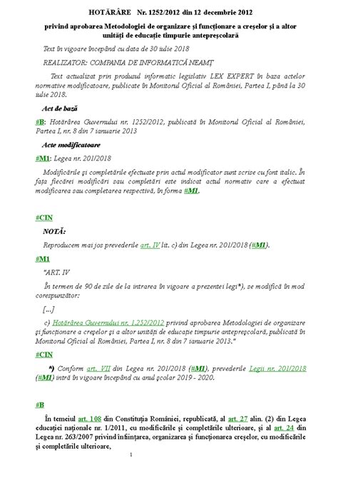 Hg Din Hg Din Hot R Re Nr Din Decembrie Privind