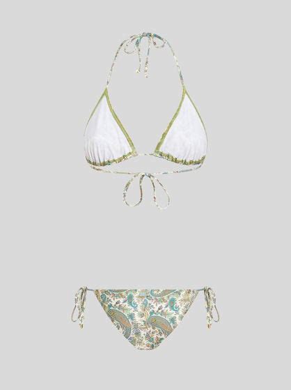 Paisley Bikini Women Green ETRO