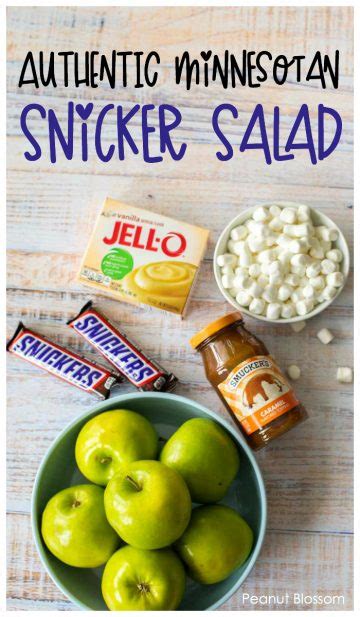 Authentic Snicker Salad - Peanut Blossom