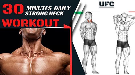 Best Exercises For Neck Strong Neck Bigger Neck With Ufc Youtube