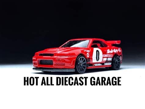 Nissan Skyline GT R R Hot Wheels Models Series Night Burnerz สแดง