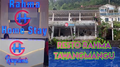 Resto Rahma Tawangmangu Dan Homestay Terupdate Youtube