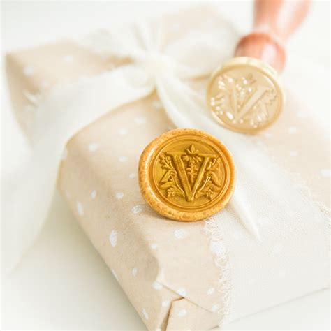 Letter V | Wax Seal Stamp
