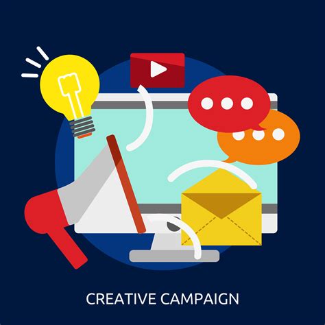 Creative Campaign Conceptual illustration Design 470204 Vector Art at