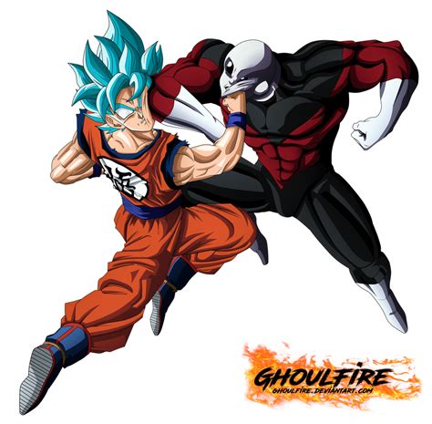 Goku Vs Jiren By Ghoulfire On Deviantart