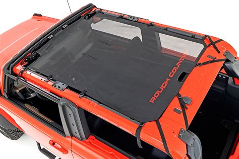 Mesh Bikini Top Plus Black Ford Bronco 4WD 2021 2024 Lowest Prices Extreme Wheels