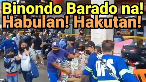 Binondo Sobrang Sikip Na Clearing Operation In Metro Manila Youtube