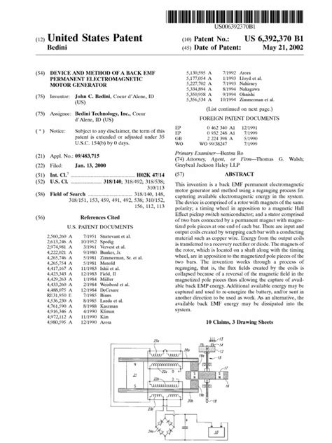 Bedini Motor Pdf