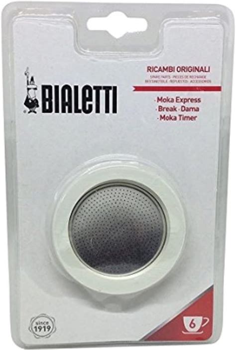 Bialetti Paquet Joints Et Filtre Pour Cafeti Re Tasses Mat Riau