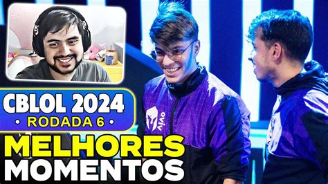 HIGHLIGHTS do CBLOL 2024 6ª Rodada Fase de Pontos 2ª Etapa Os