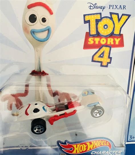 Toy Story Hot Wheels Forky Ducky Bunny New Disney Htf Same Day Free Shipping