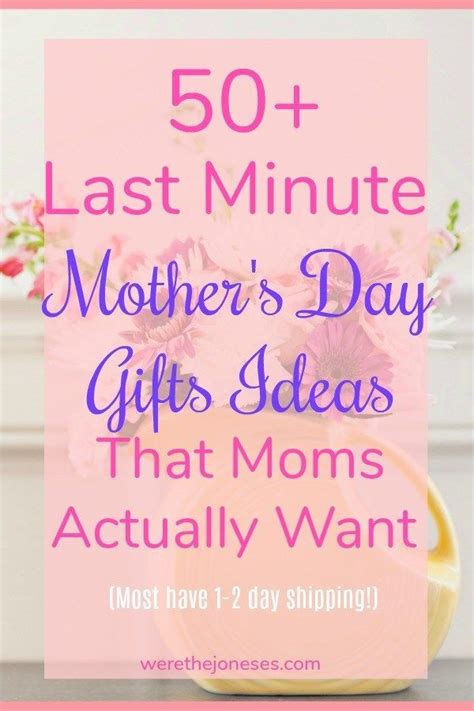 Shopping For Mothers Day T Ideas Last Minute This Post Has Got You