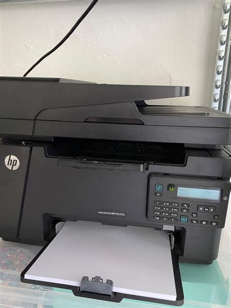 Hp Laserjet Pro Mfp M127fn Printer Scanner Copier 電腦＆科技 打印機及影印機 Carousell